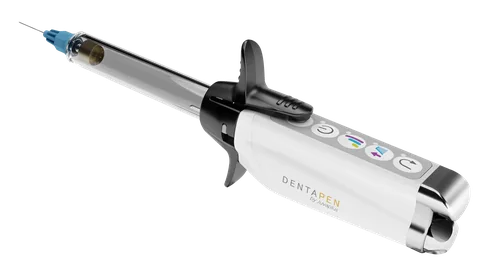 جهاز تخدير الأسنان المتحكم به — صورة تعريفية للجهاز — Controlled dental anesthesia — Explanatory device image